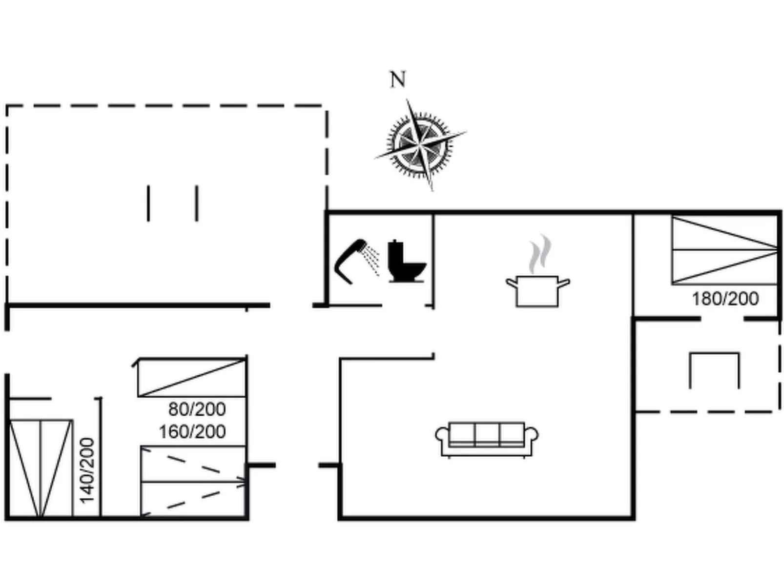 "Eilke" - 125m from the sea