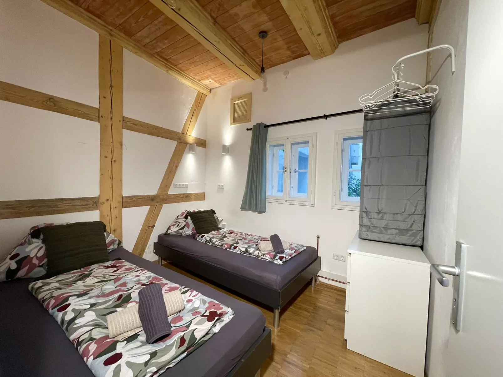 Fachwerkhaus nahe Olympiastadion