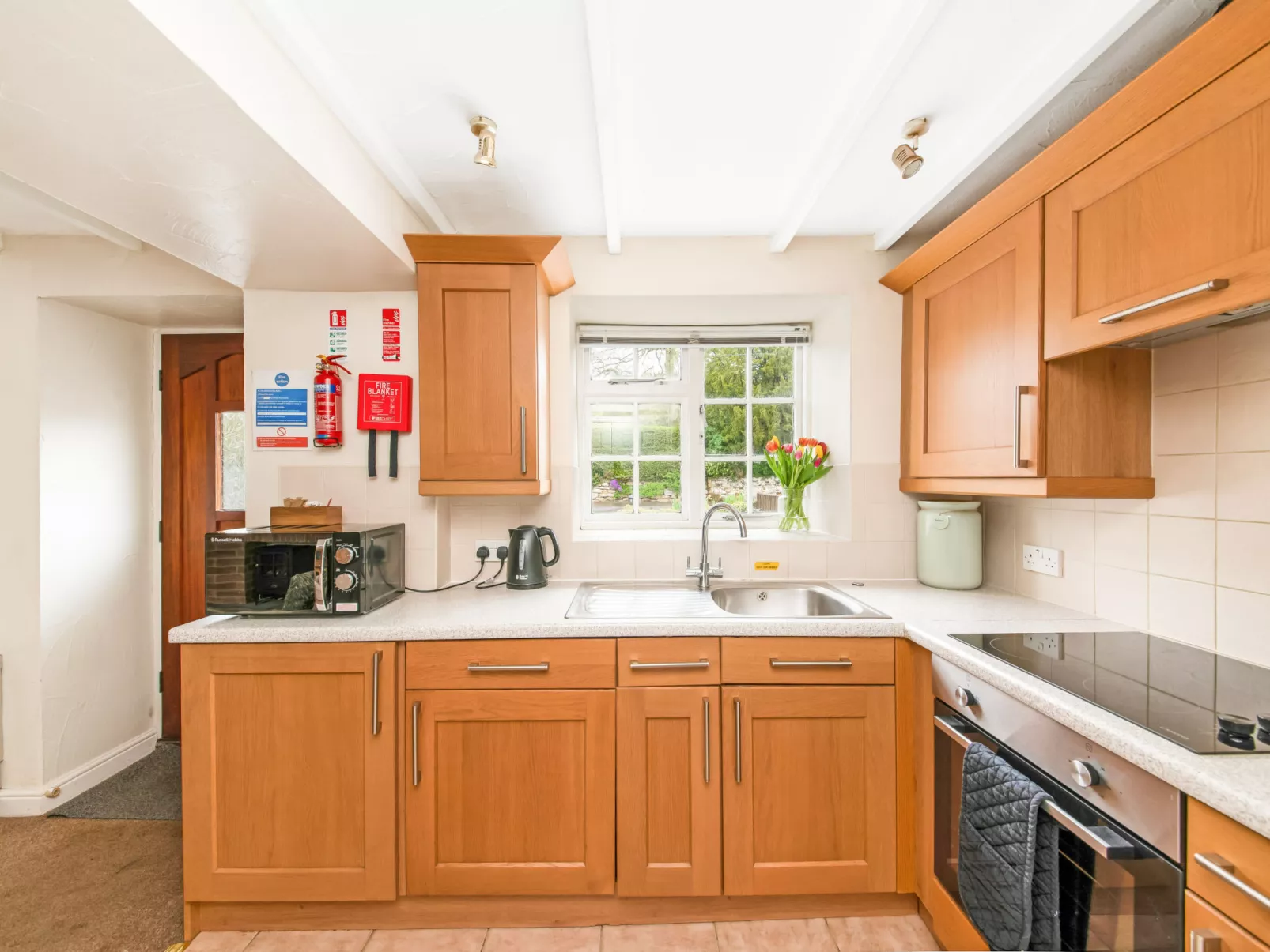 Ryedale Hall Cottage-Binnen