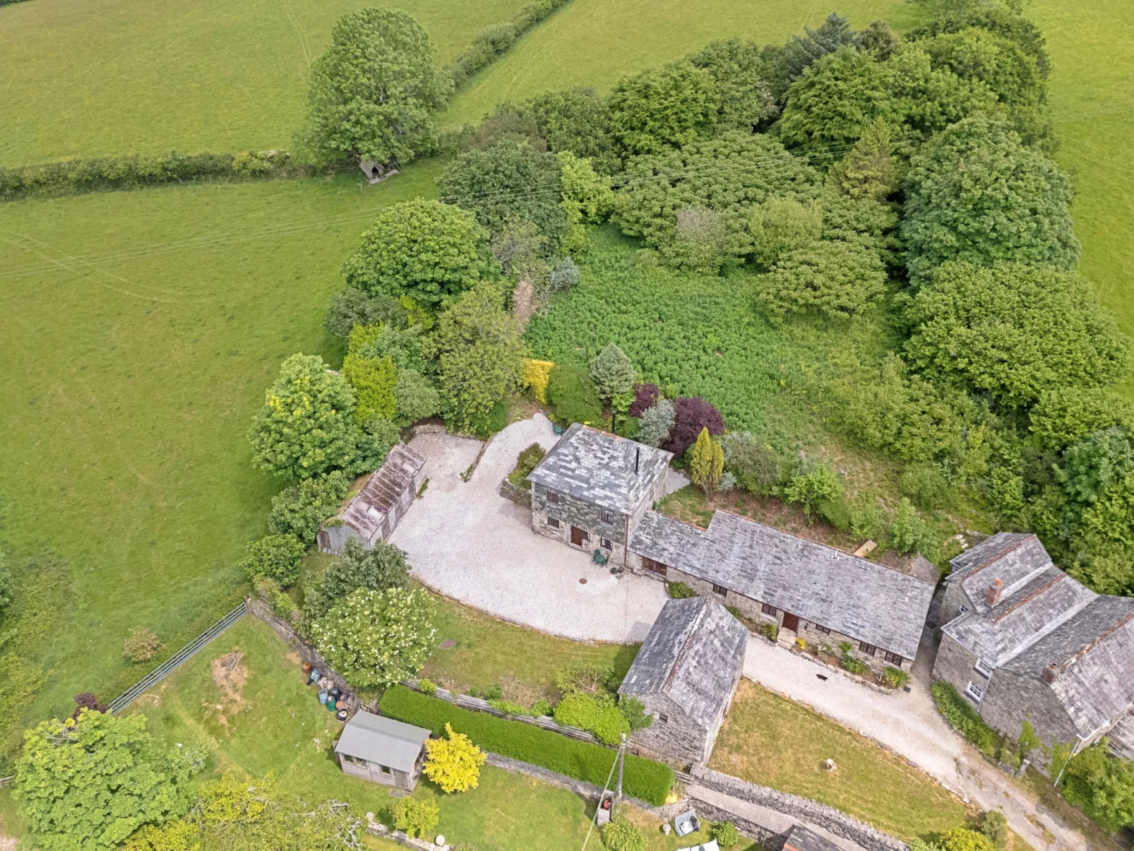 Demelza Cottage-Buiten