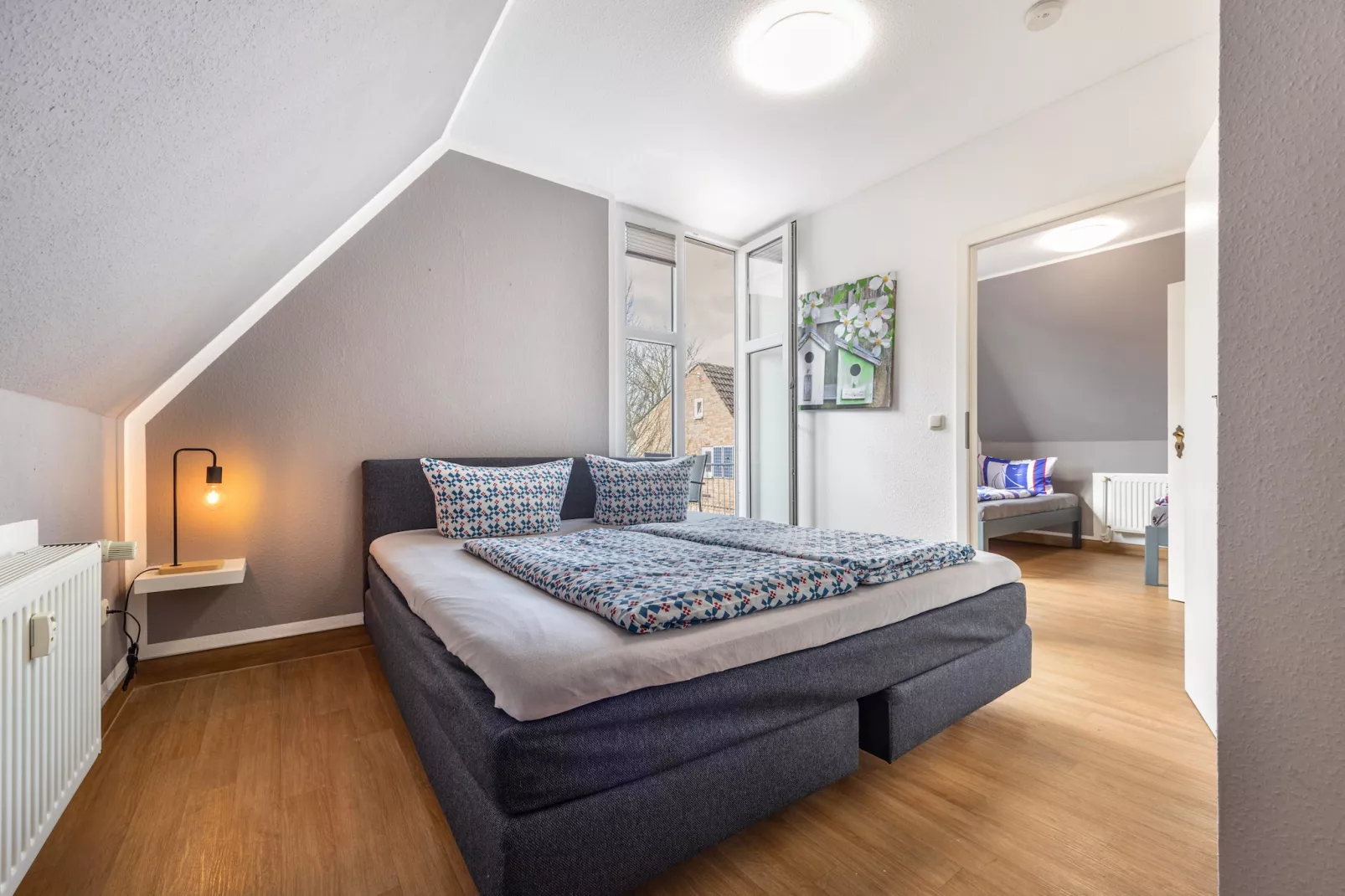 Nr5 - Schwalbennest 5 Personen-Slaapkamer