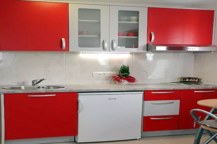 Apartments Clementina Sunrise-Standard Studio Apartment (RED)-Keuken