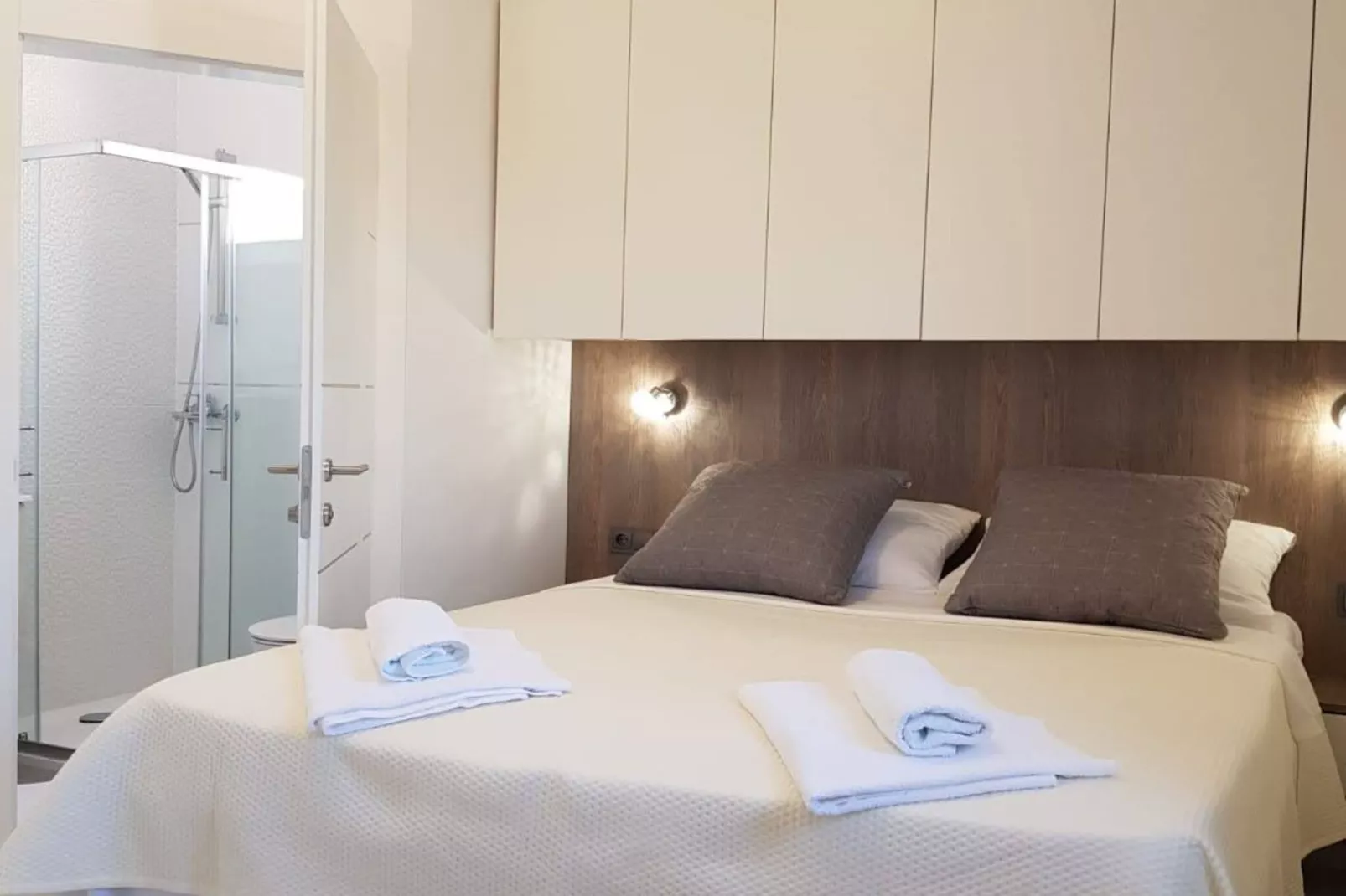 One-Bedroom Deluxe City View Apartment-Slaapkamer