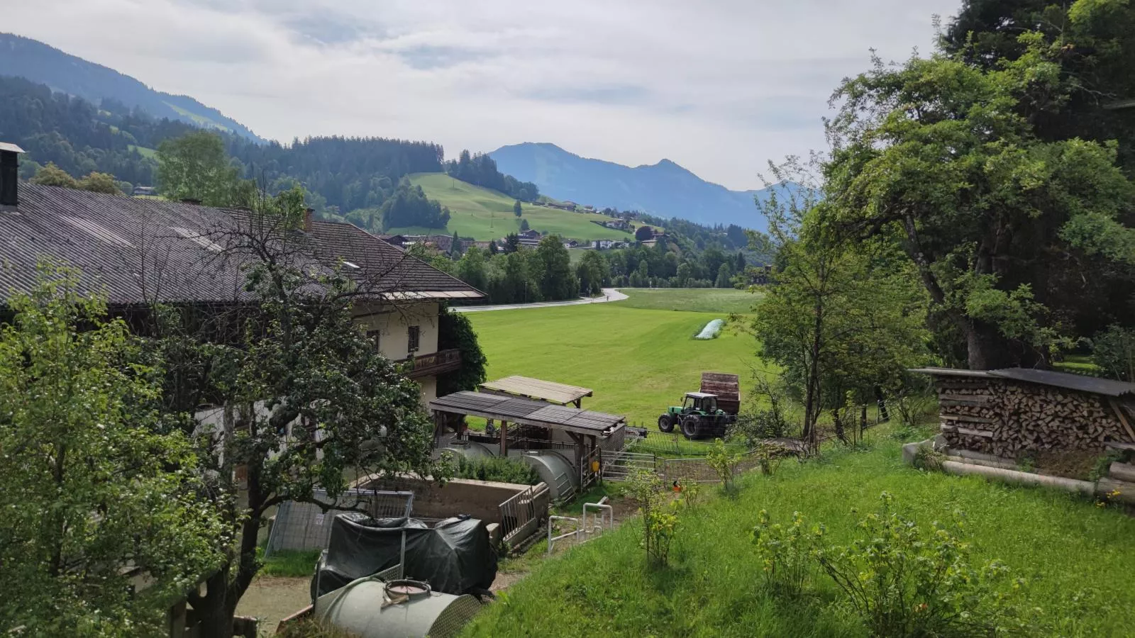 Alte Grafenmühle-Uitzicht zomer