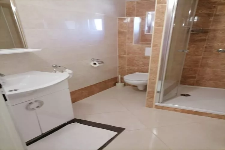 Apartments Libertas - One Bedroom Apartment with Terrace and Sea View- (8a)-Badkamer