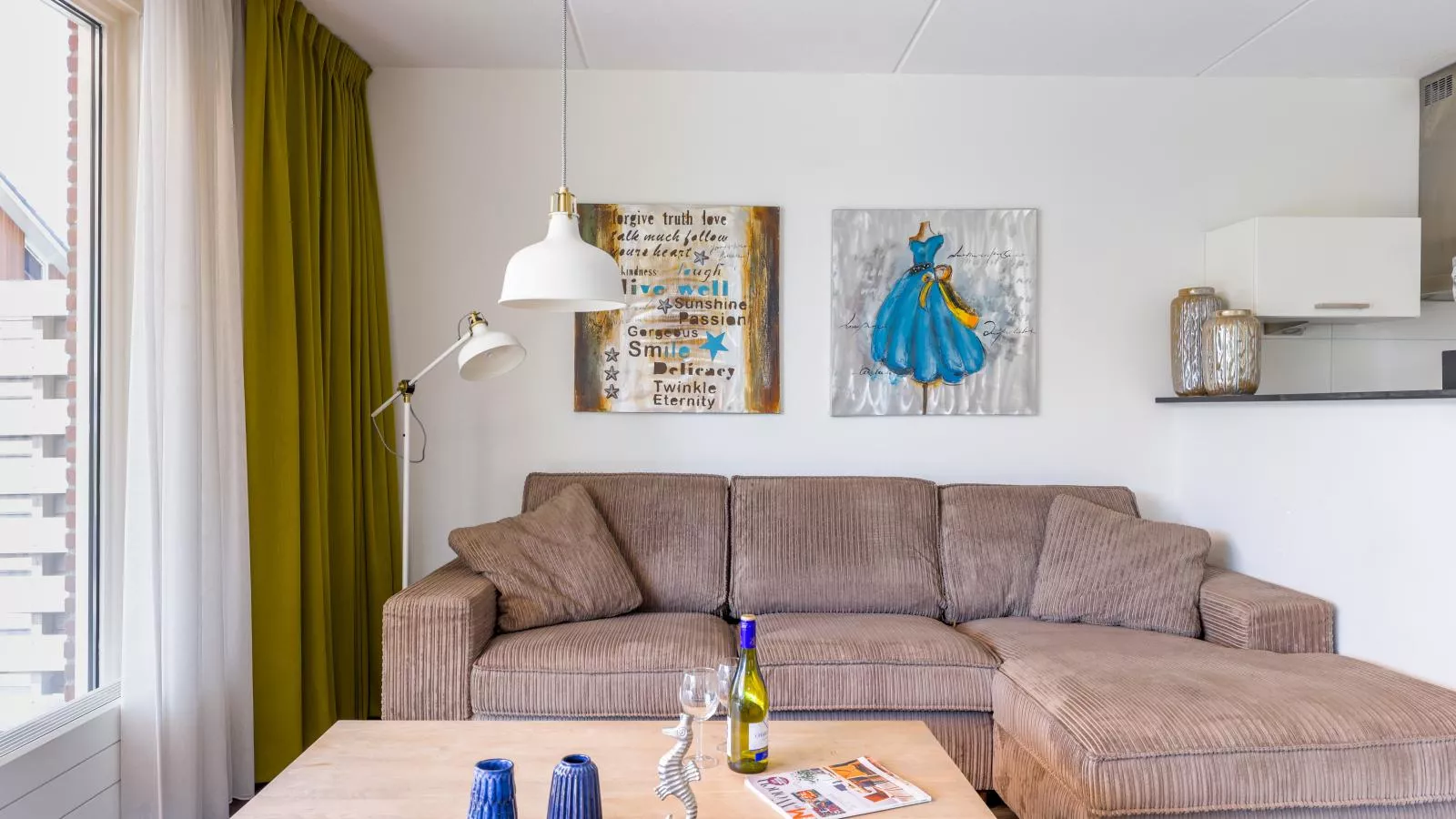 Appartement Assum I-Woonkamer