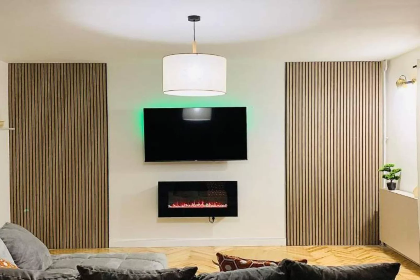 Luxury Apartment Ivo  with Jacuzzi near the beach - Two Bedroom Apartment-Woonkamer