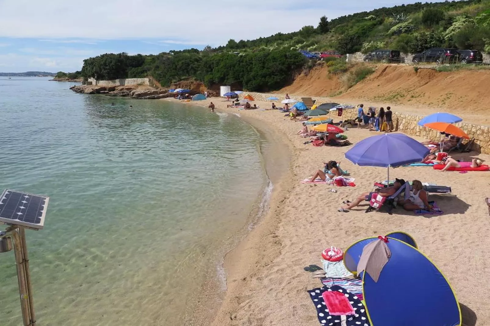 Rab Diving Mirko - One Bedroom Apartment with Sea View (4) - Buitenlucht