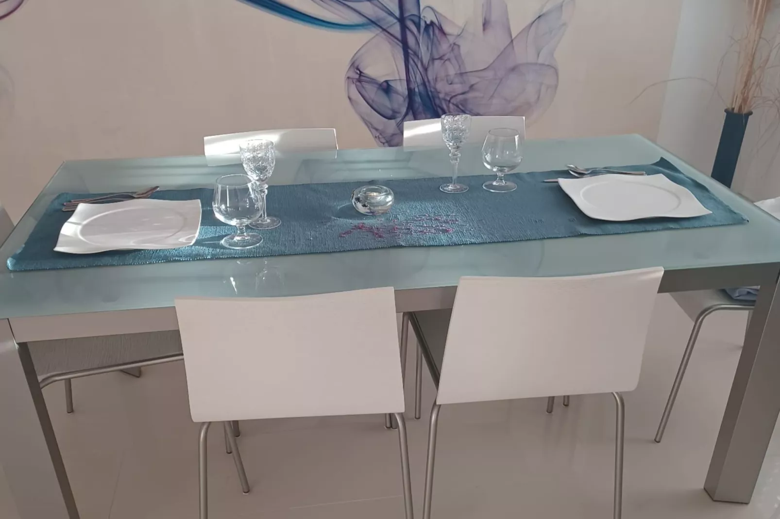 Apartment Eli - Three Bedroom Apartment With Terrace And Sea View-Eetkamer