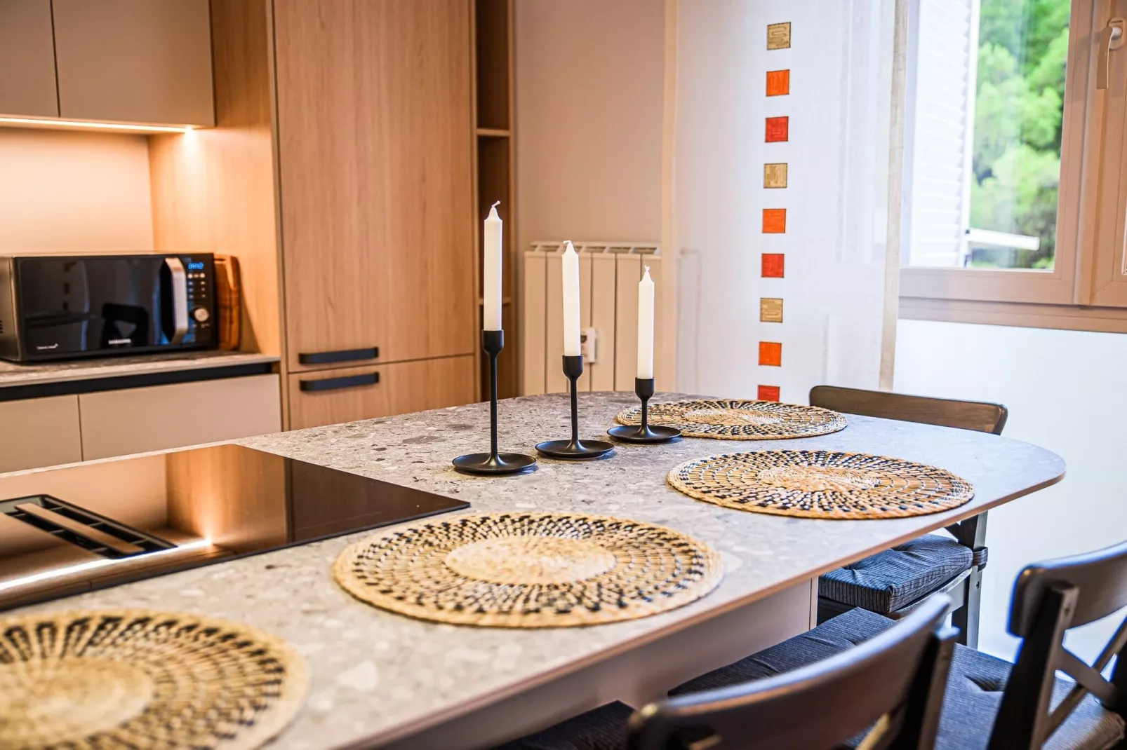 Elegant and Scenic Peaceful Apartments Portoroz - One Bedroom Apartment with Terrace-Keuken