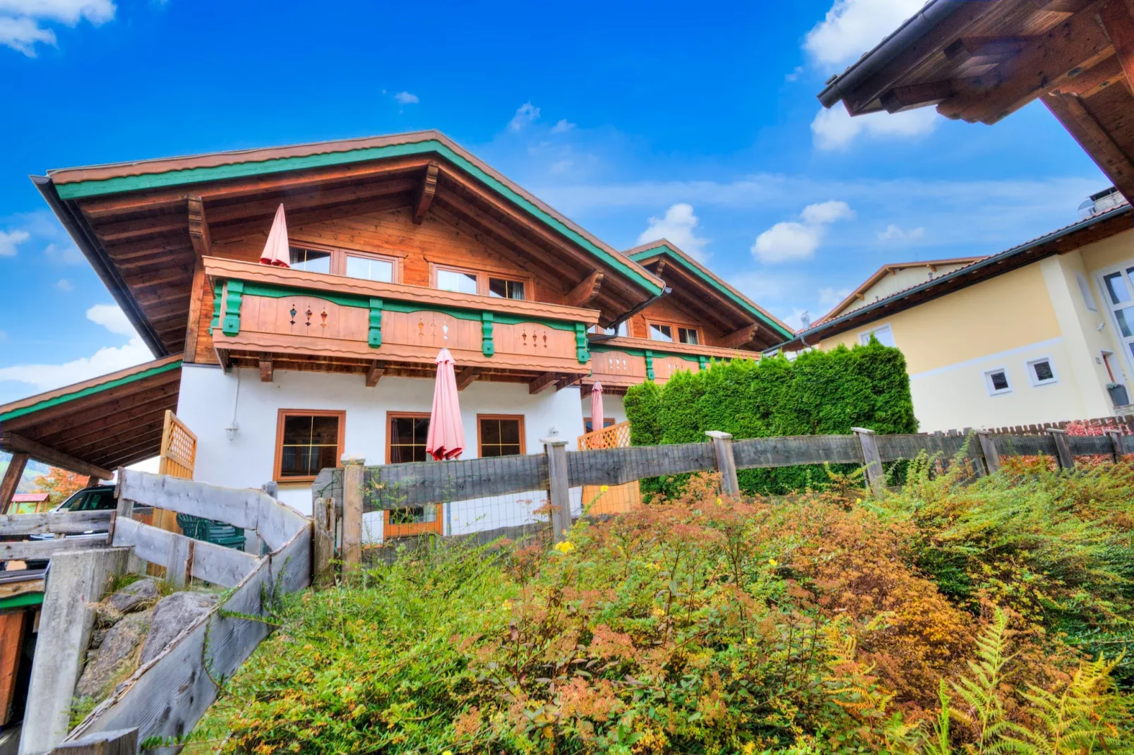 Feriendorf Wildschönau - Holzalm-Buitenkant zomer