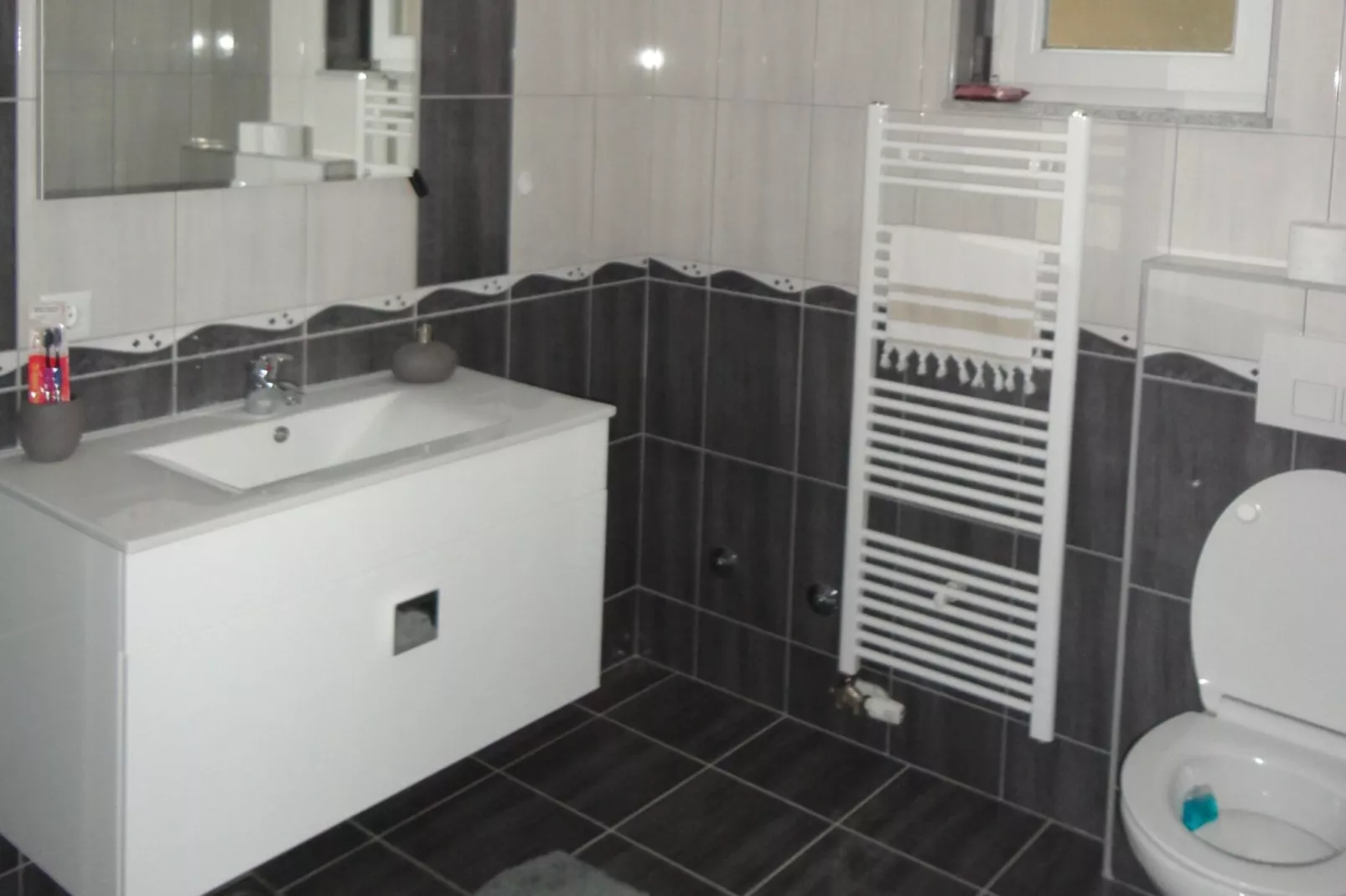 Apartments A&D - Superior One Bedroom Apartment with Terrace and River View (Deni)-Badkamer