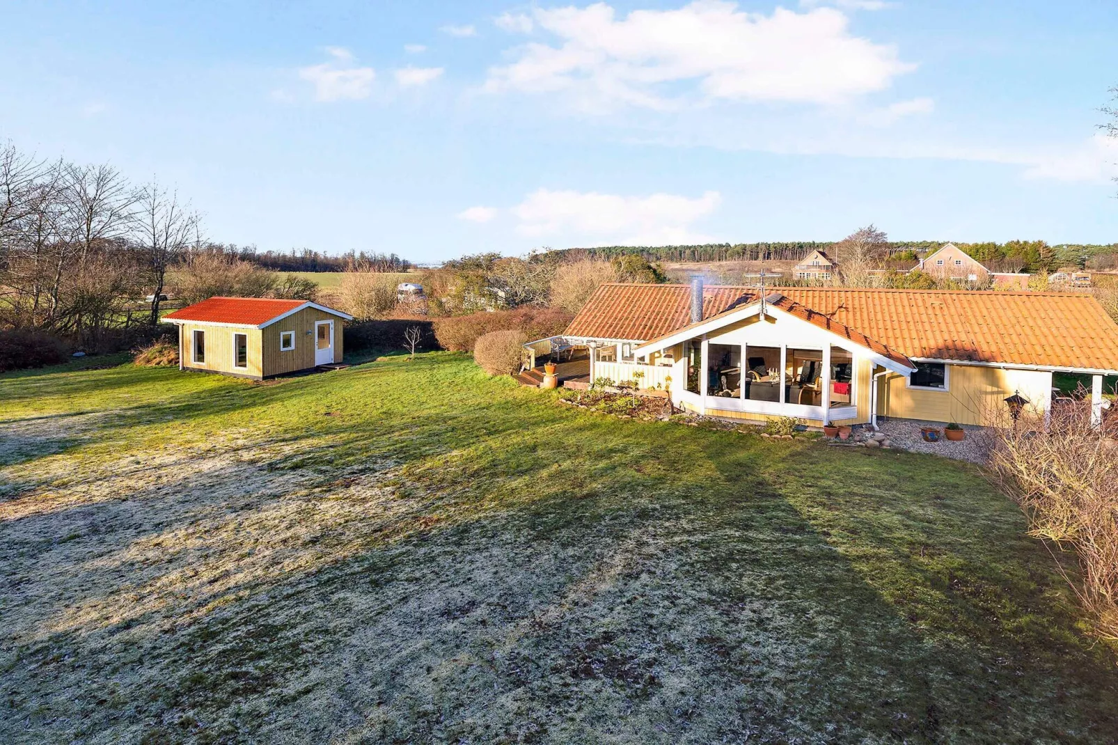 5 sterren vakantie huis in Knebel-Buitenlucht