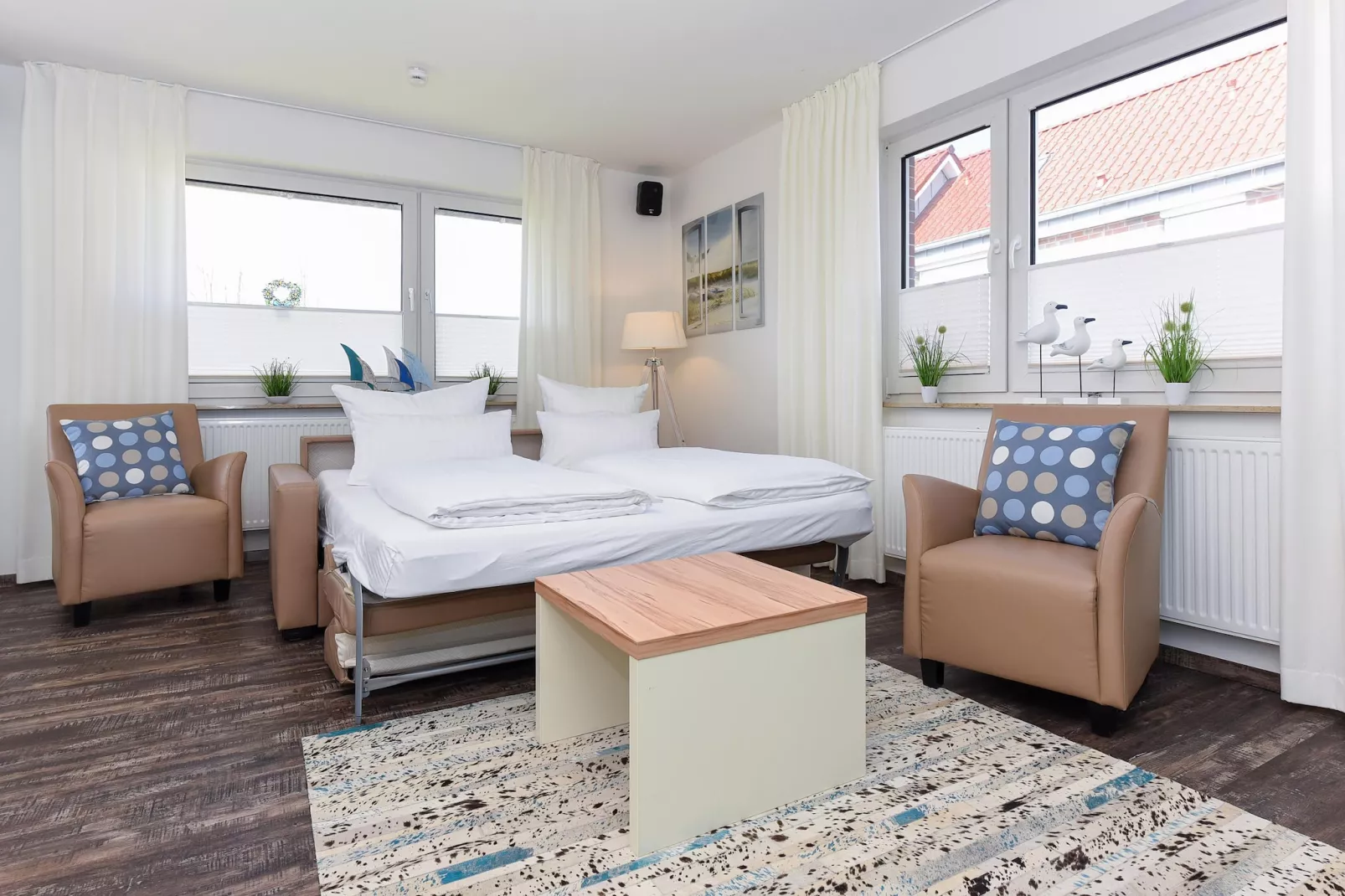 Haus zur Möwe 2 - Woonkamer