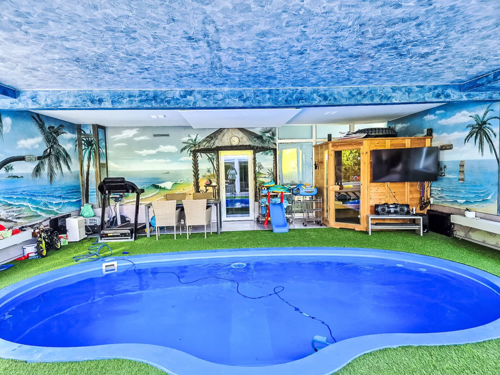 Naturnah mit Pool und Sauna-Binnen