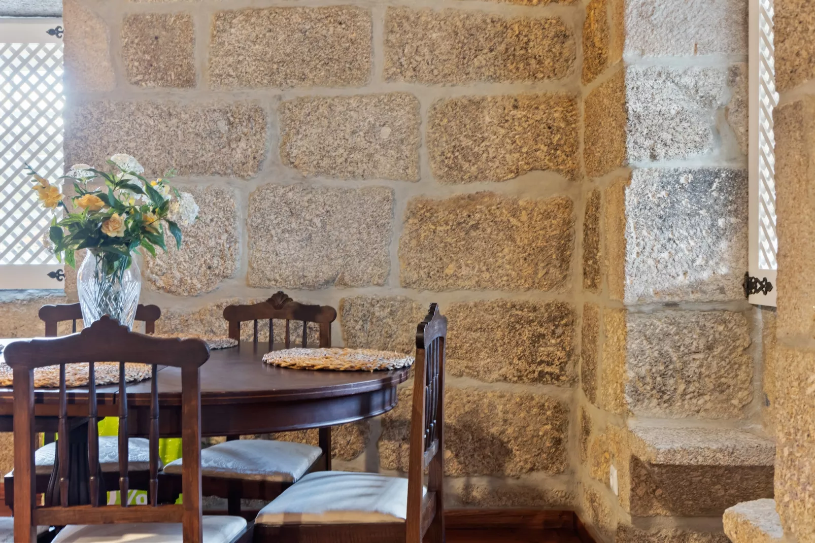 Abrigo do Mezio - Country House-Eetkamer