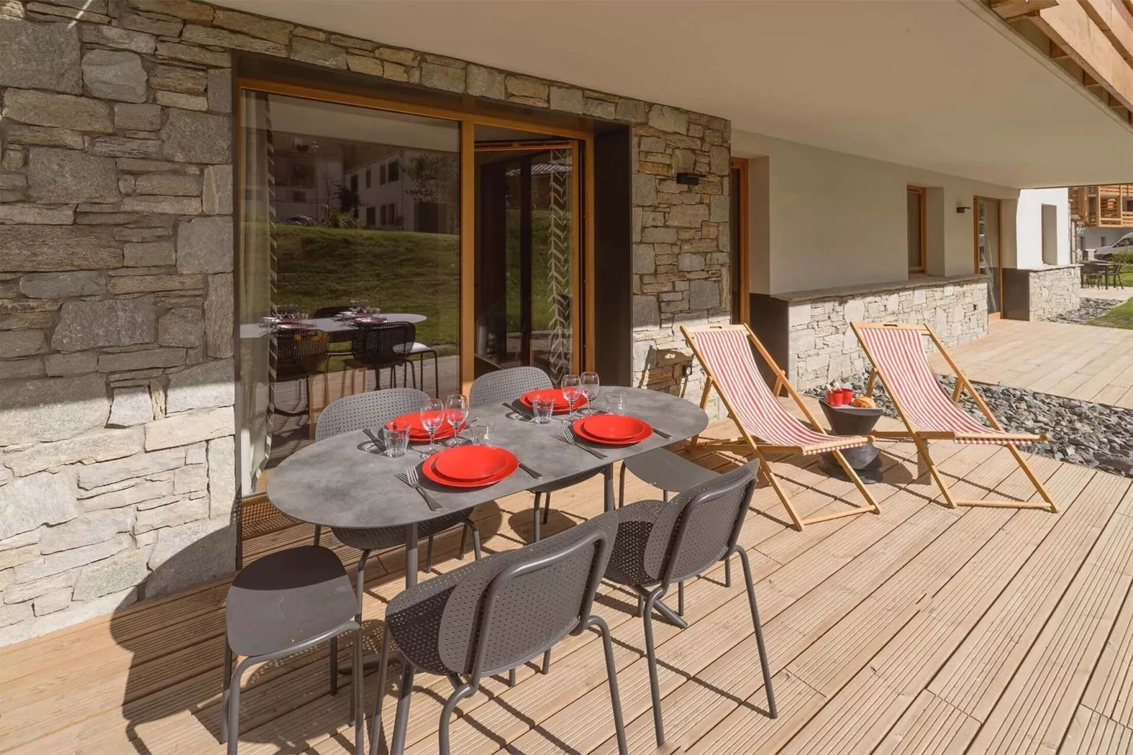 Residence L’ÉCLAT DES VÉRIAZ A42D - Terrasbalkon