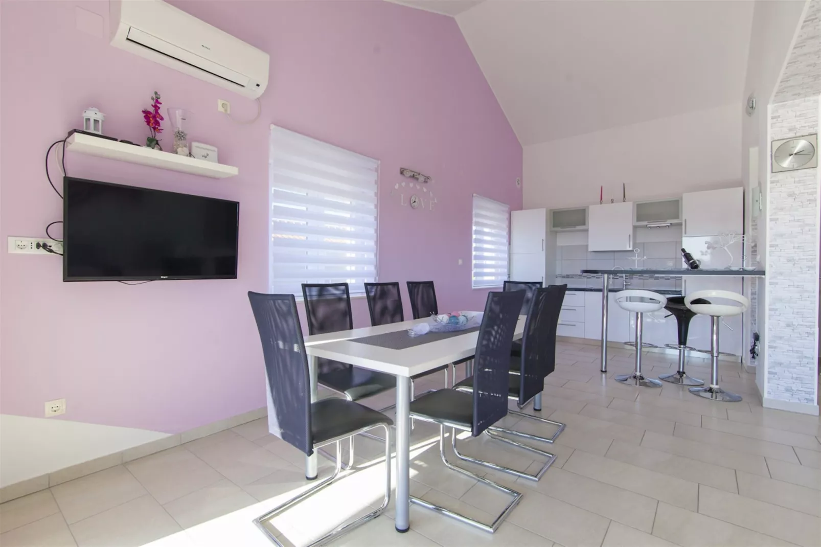 Sea view Villa Brodarica-Keuken