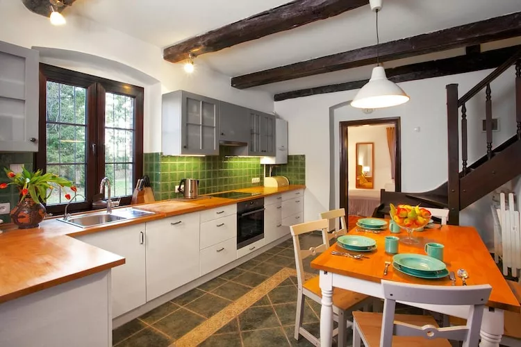 Dom wakacyjny w Sasinie dla max 10 osób-Keuken