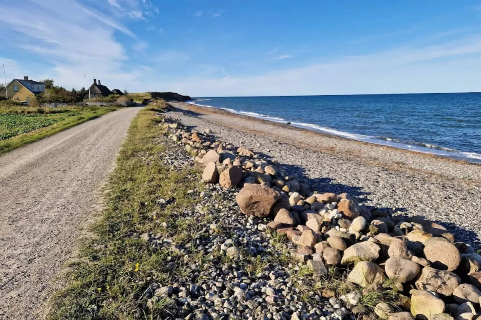 Kustcharme in Gjerrild-By Traum-Waterzicht