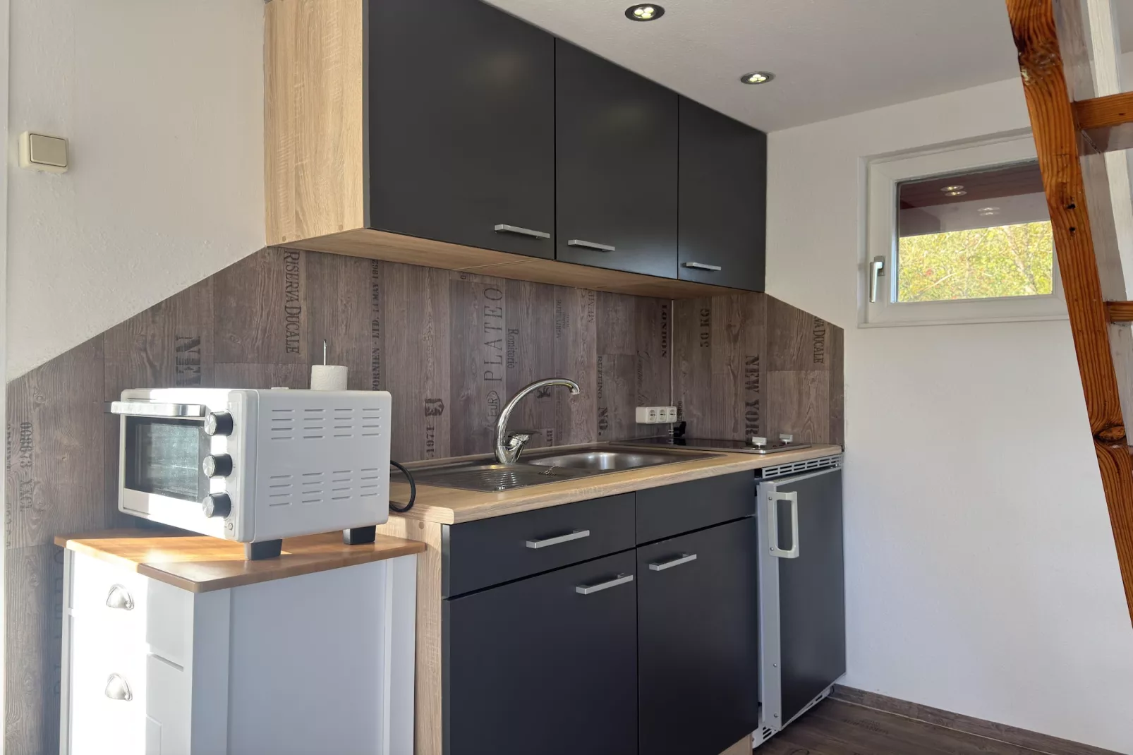 Bootshaus direkt am See mit eigenem Steg-Keuken