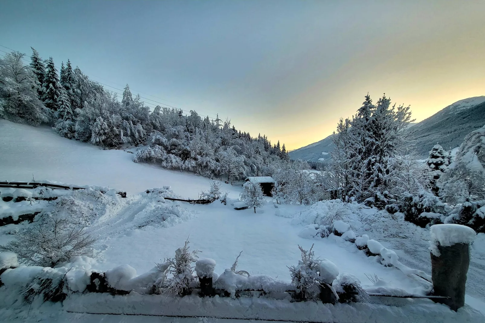 Penthouse Tauernfenster-Uitzicht winter
