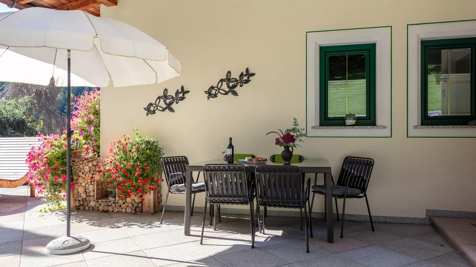 Haus am Waldrand-Terrasbalkon