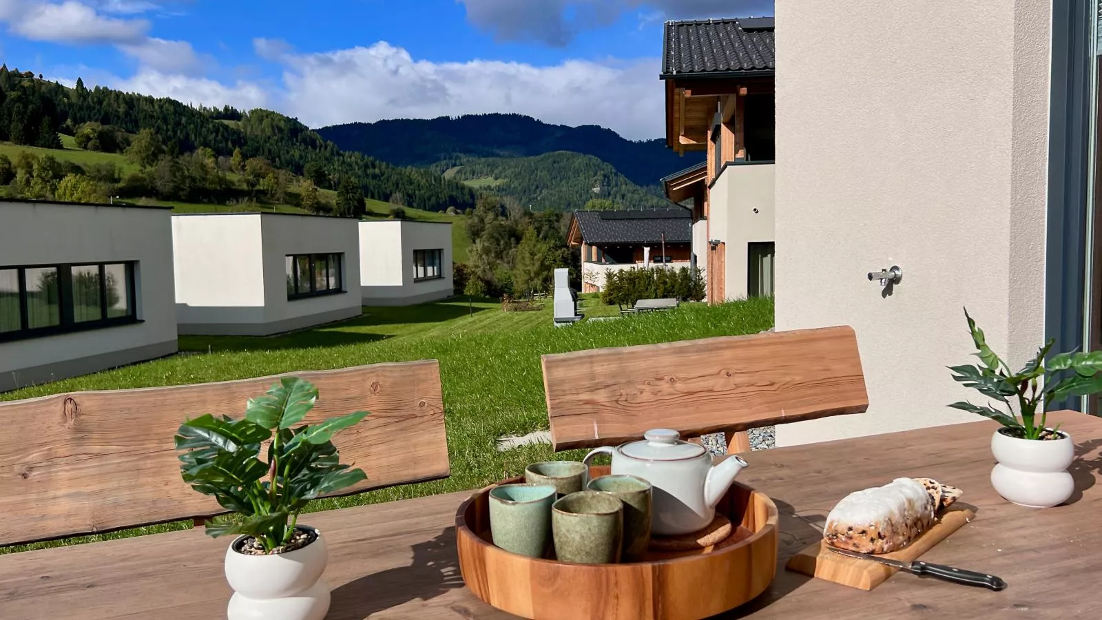 Chalet Kolibri-Terrasbalkon