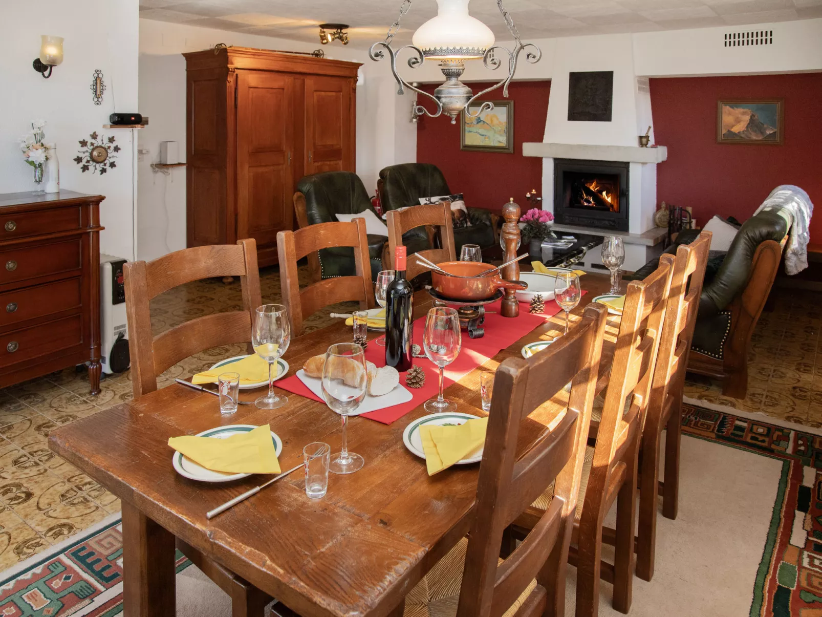 Chalet Chante Neige-Binnen