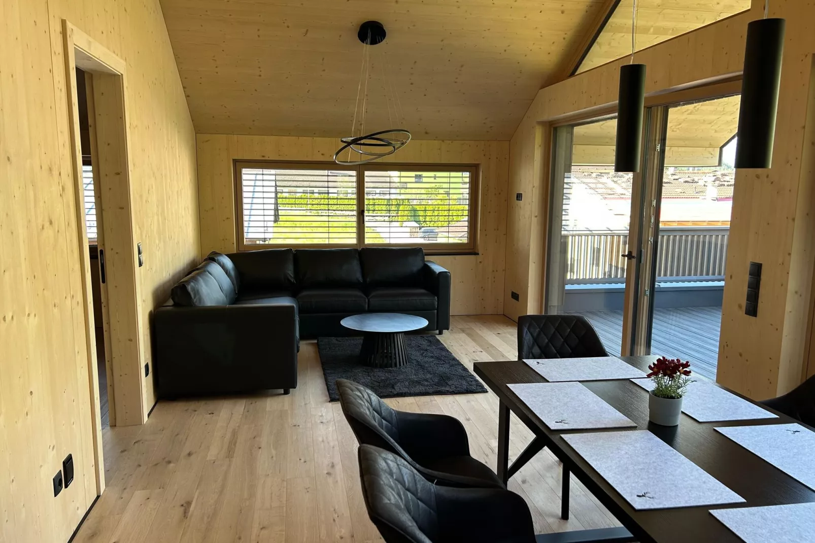 Penthouse in Mieders-Woonkamer