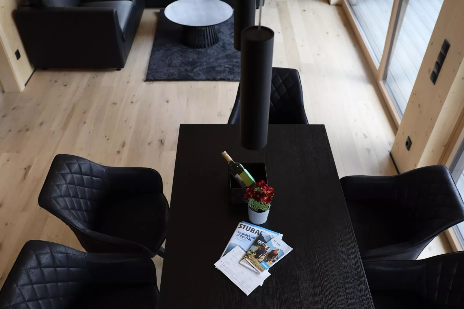 Penthouse in Mieders-Woonkamer