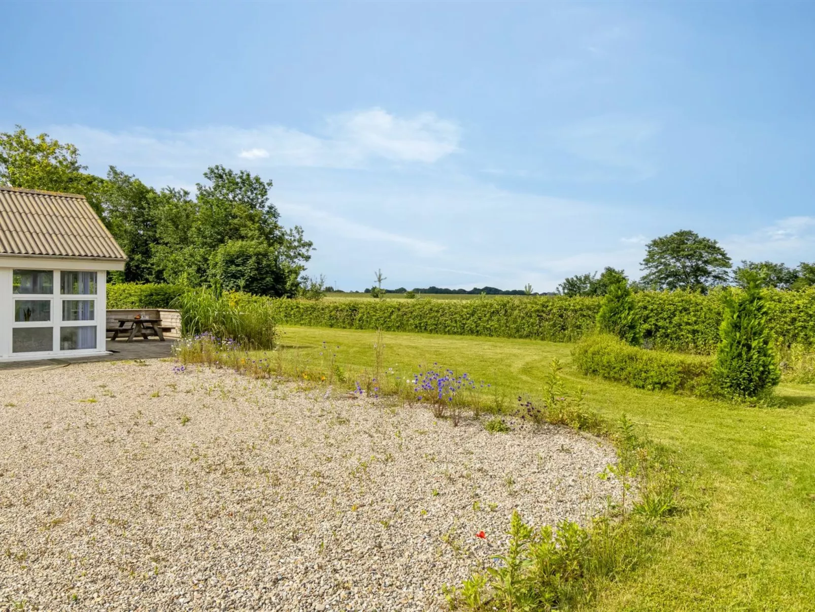 "Thrine" - 24km from the sea-Buiten