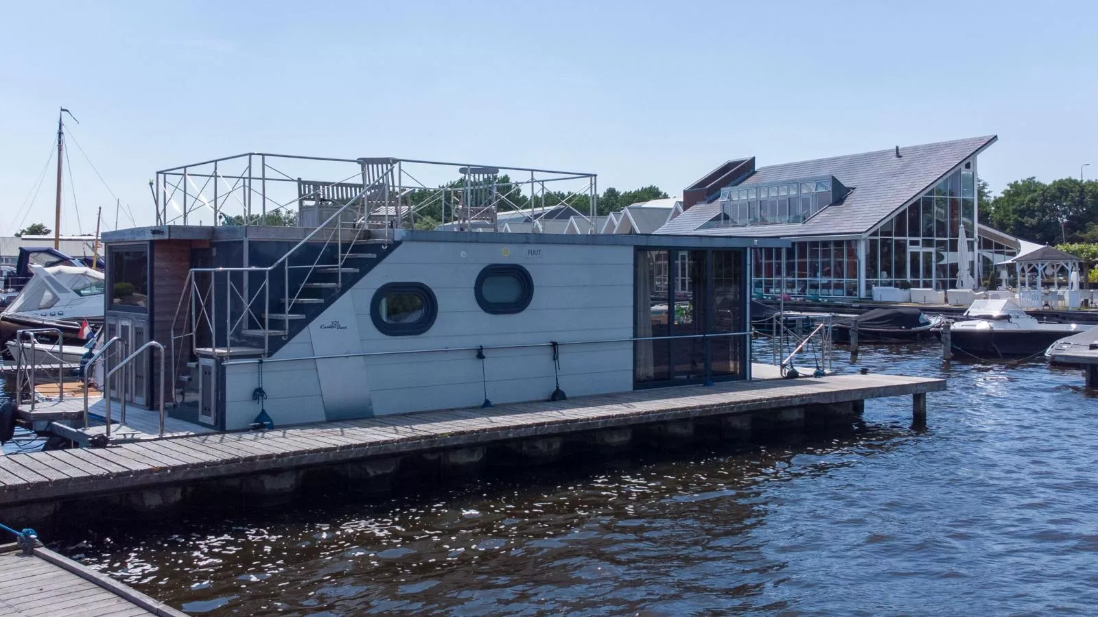 Tiny Houseboat De Woudaap - I-Buitenlucht