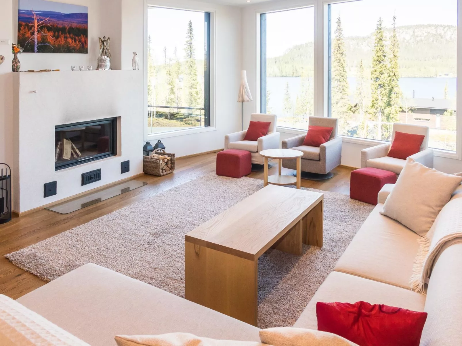 Holy lake chalet b-Binnen