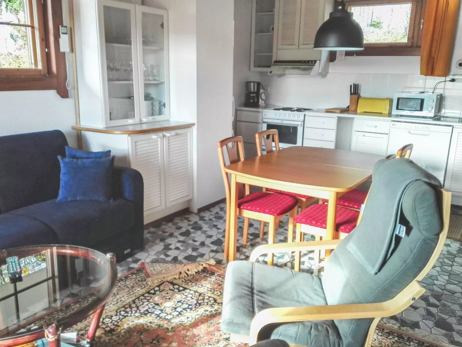 Alppikylä 1b paritalo-Binnen