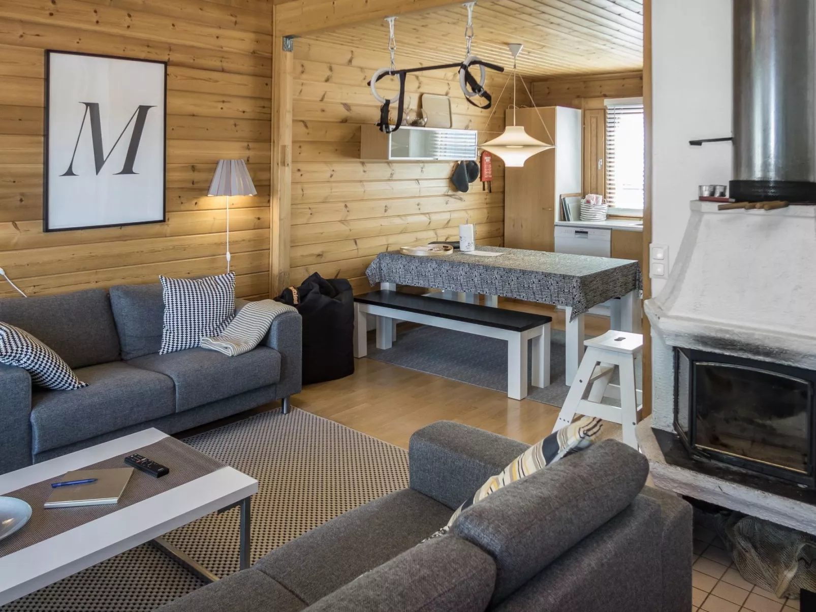 Rukan komia chalet-Binnen