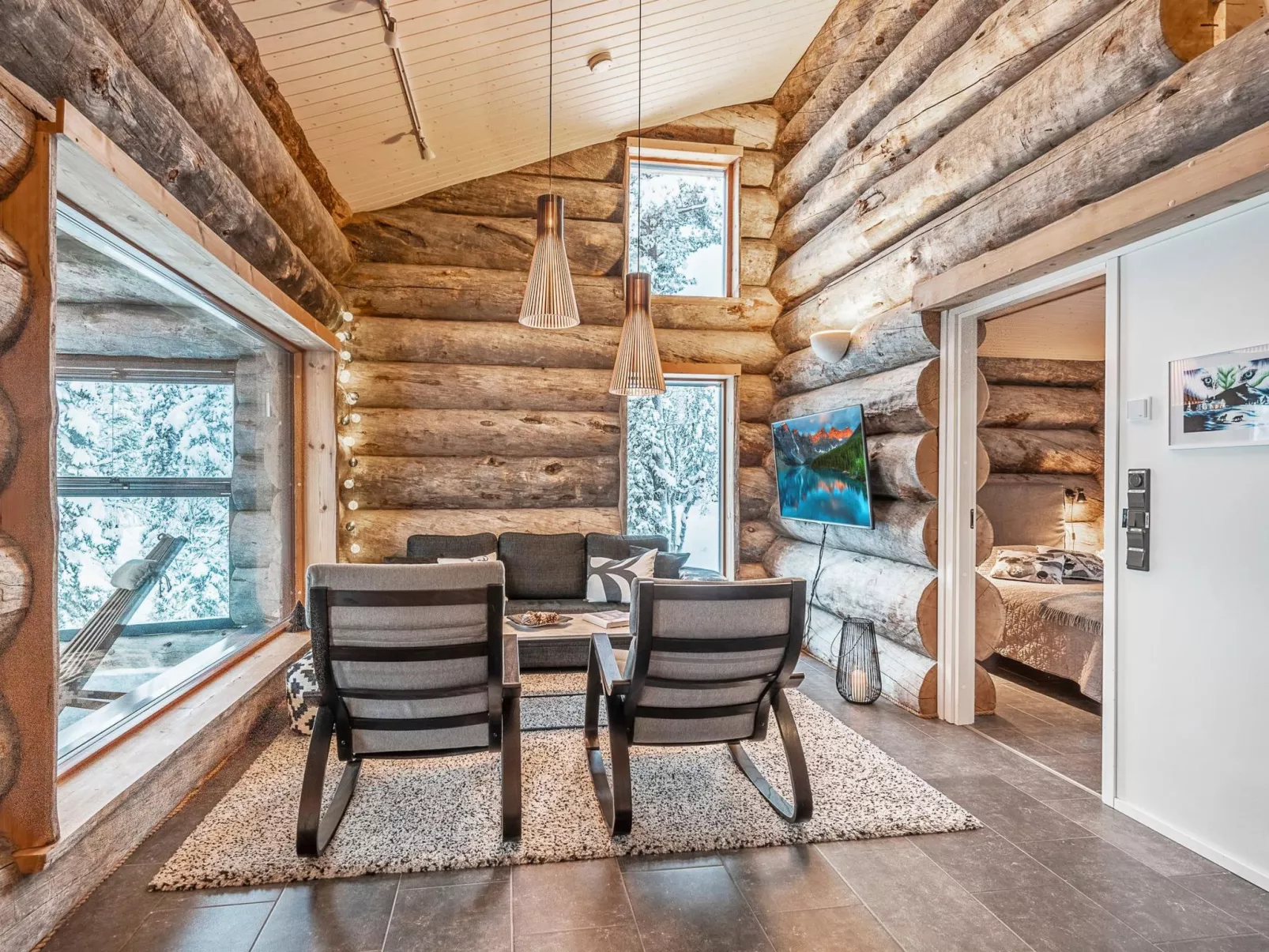 Villa rytilampi b-Binnen