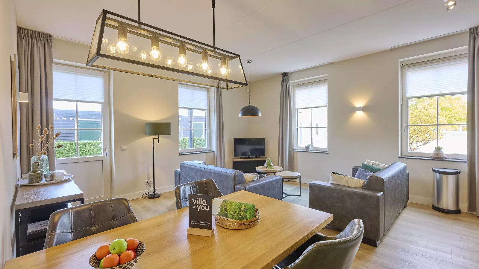 Sauna Zee 27A-Woonkamer