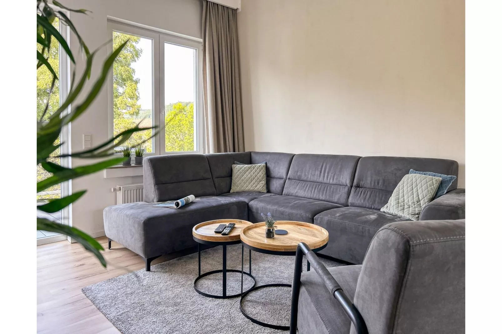 Residenz Zuschen A-Woonkamer