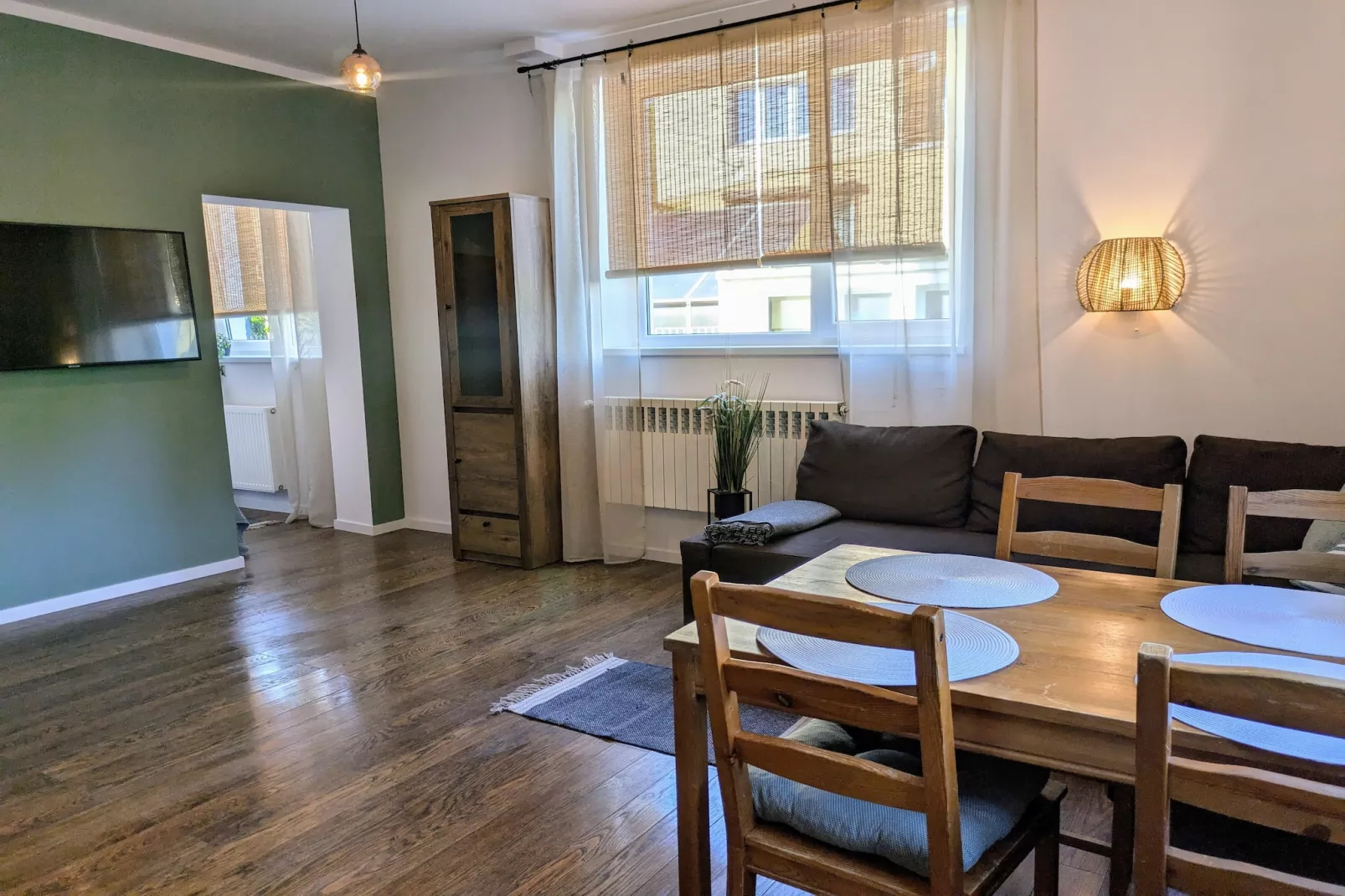 Apartament 4-osobowy na Portowej Kołobrzeg-Woonkamer