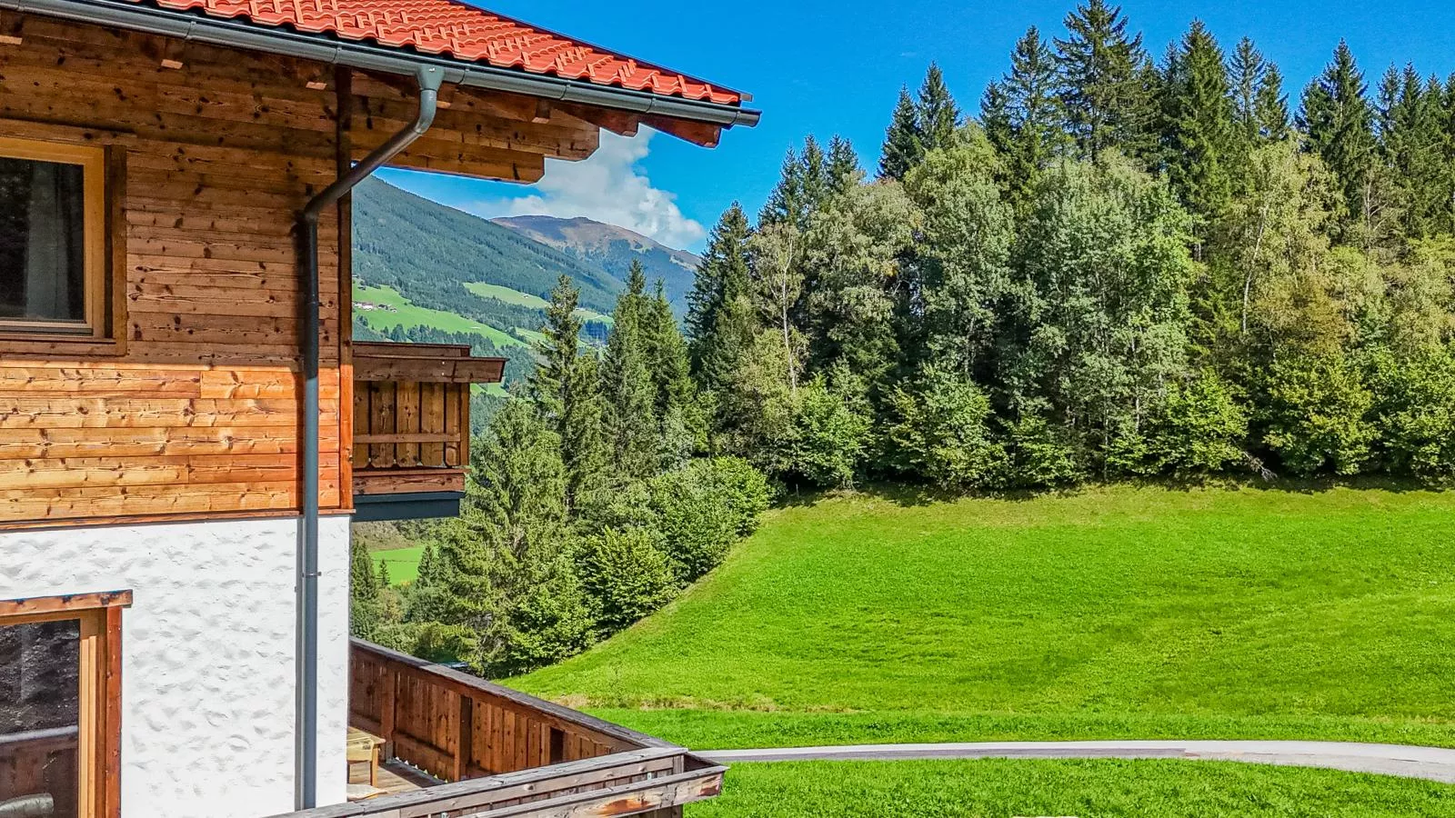 Haus Bergstille Top 3-Uitzicht zomer