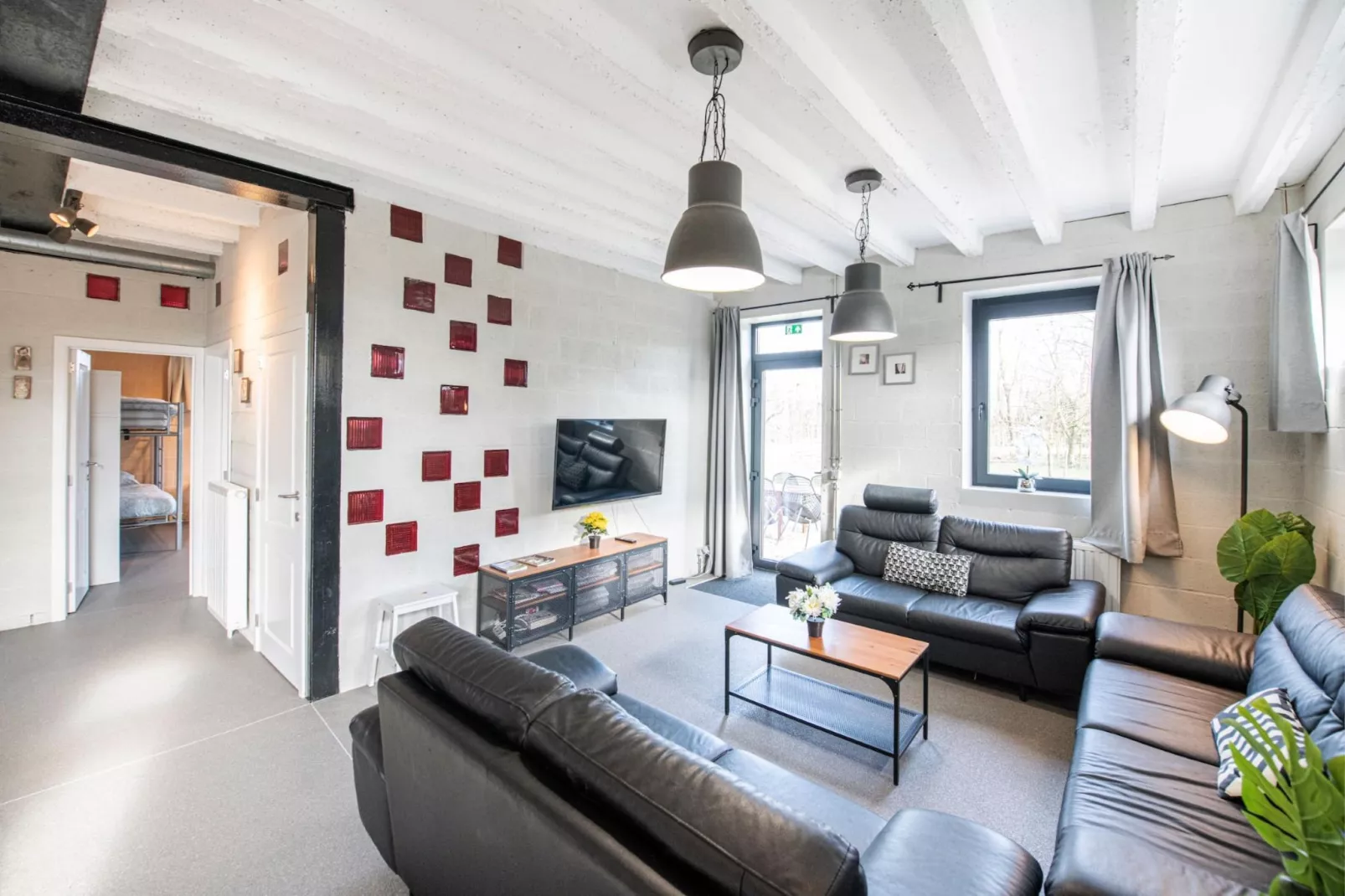 Huis van de raaf-Woonkamer