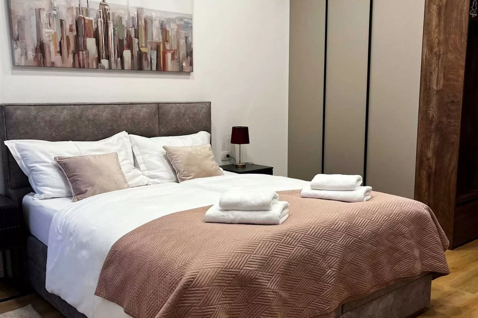 Zagreb Center Apartments - Downtown Apartment - Studio Apartment ( Studio 2)-Slaapkamer