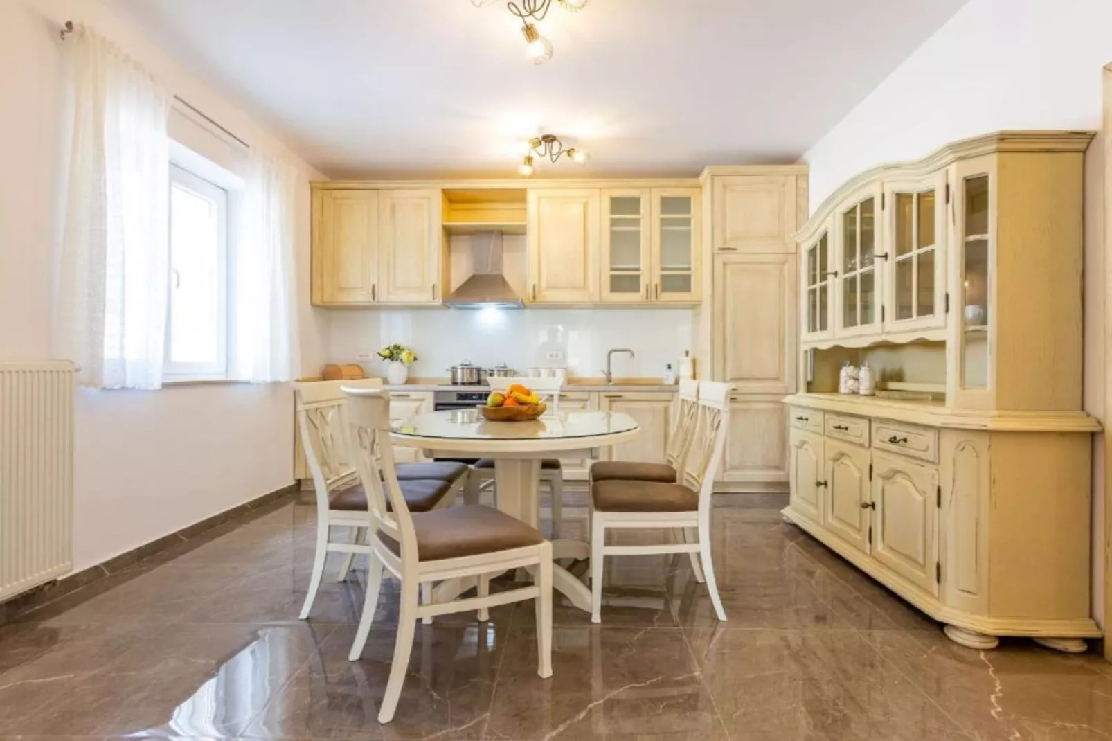 Peaceful Murvica Villa Pool, Garden, and Modern Comfort - Two Bedroom Holiday Home with Private Pool-Keuken