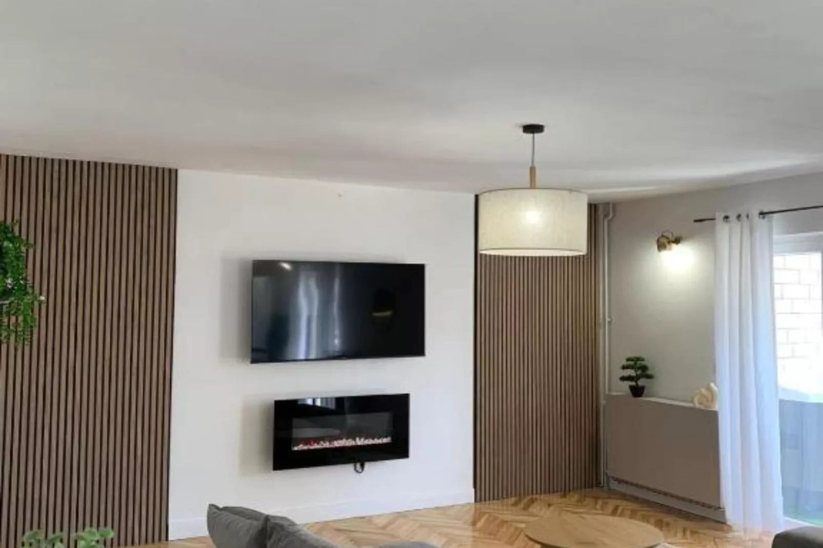 Luxury Apartment Ivo  with Jacuzzi near the beach - Two Bedroom Apartment-Woonkamer