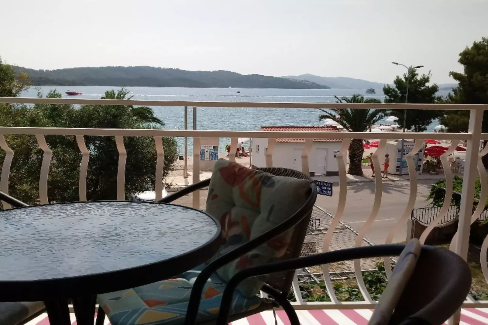 Apartments Jaman Dalmatica Čiovo -Studio Apartment with Sea View and Balcony-Terrasbalkon