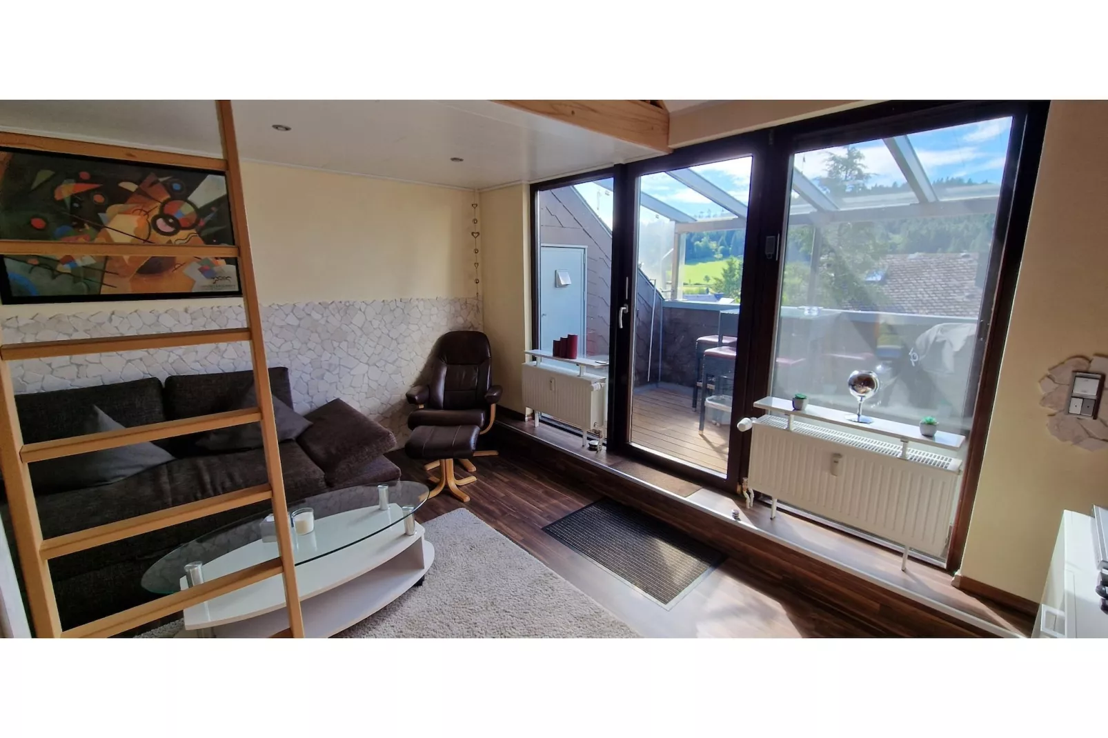 Apartment Maisonette-Traum-Woonkamer