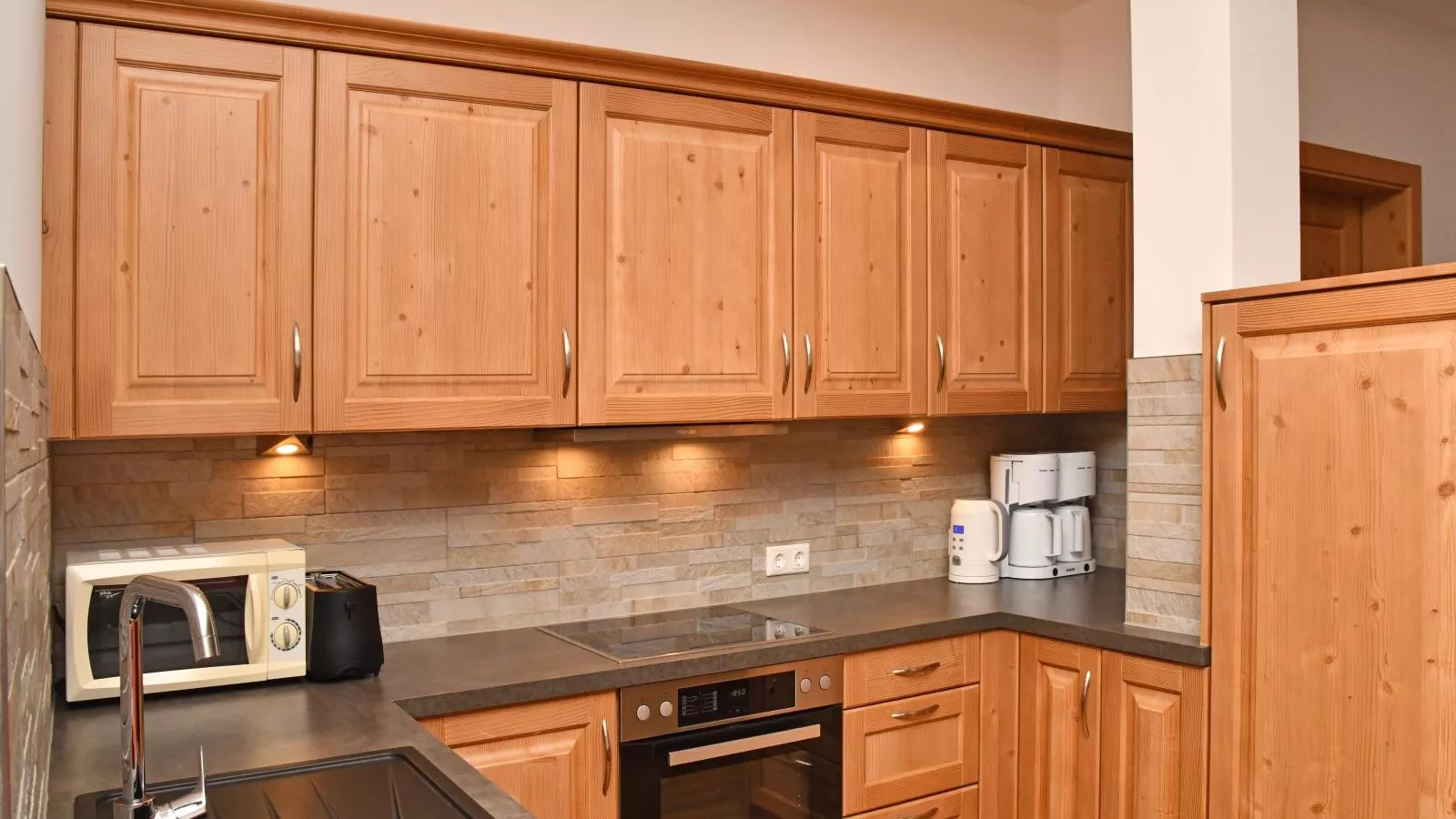 Apartments Next To The Ski Lift GF 2-Keuken