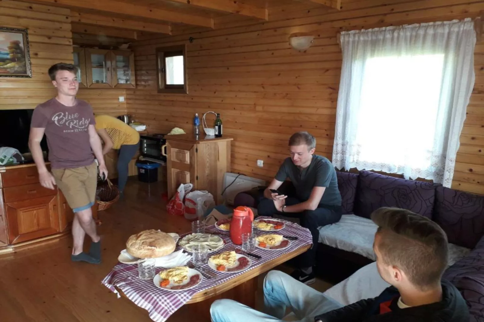 Eco Village Coric - Studio Apartment with Terrace 1 - Woonkamer