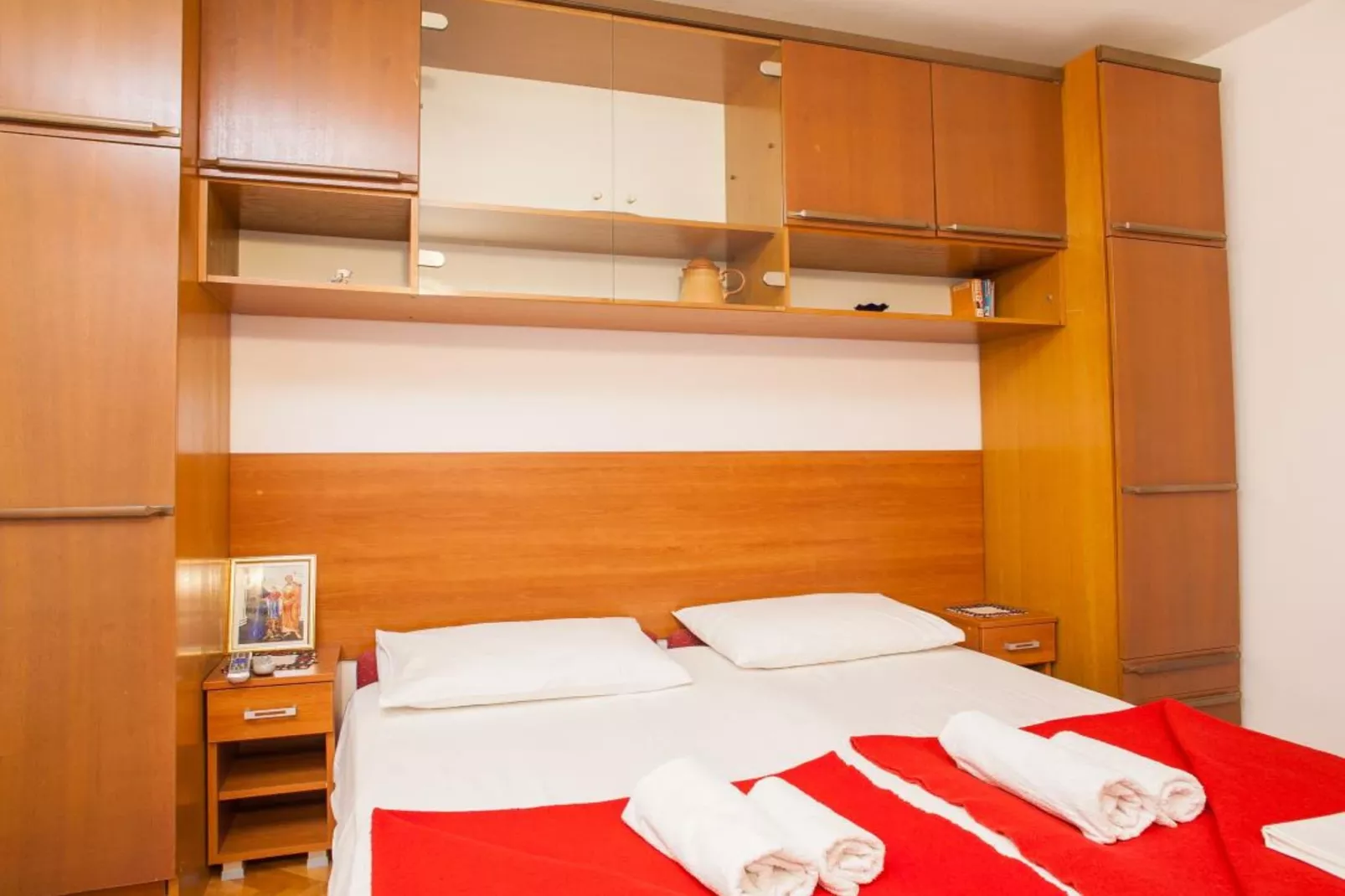 Comfortable Stay with Sea View in Petrovac -  Studio with External Bathroom 2-Slaapkamer